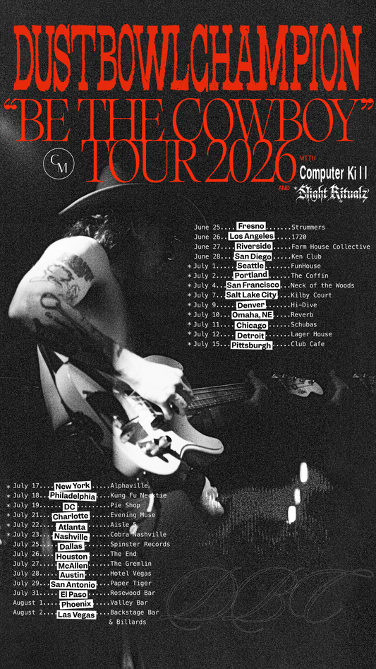“Be The Cowboy” Tour Poster